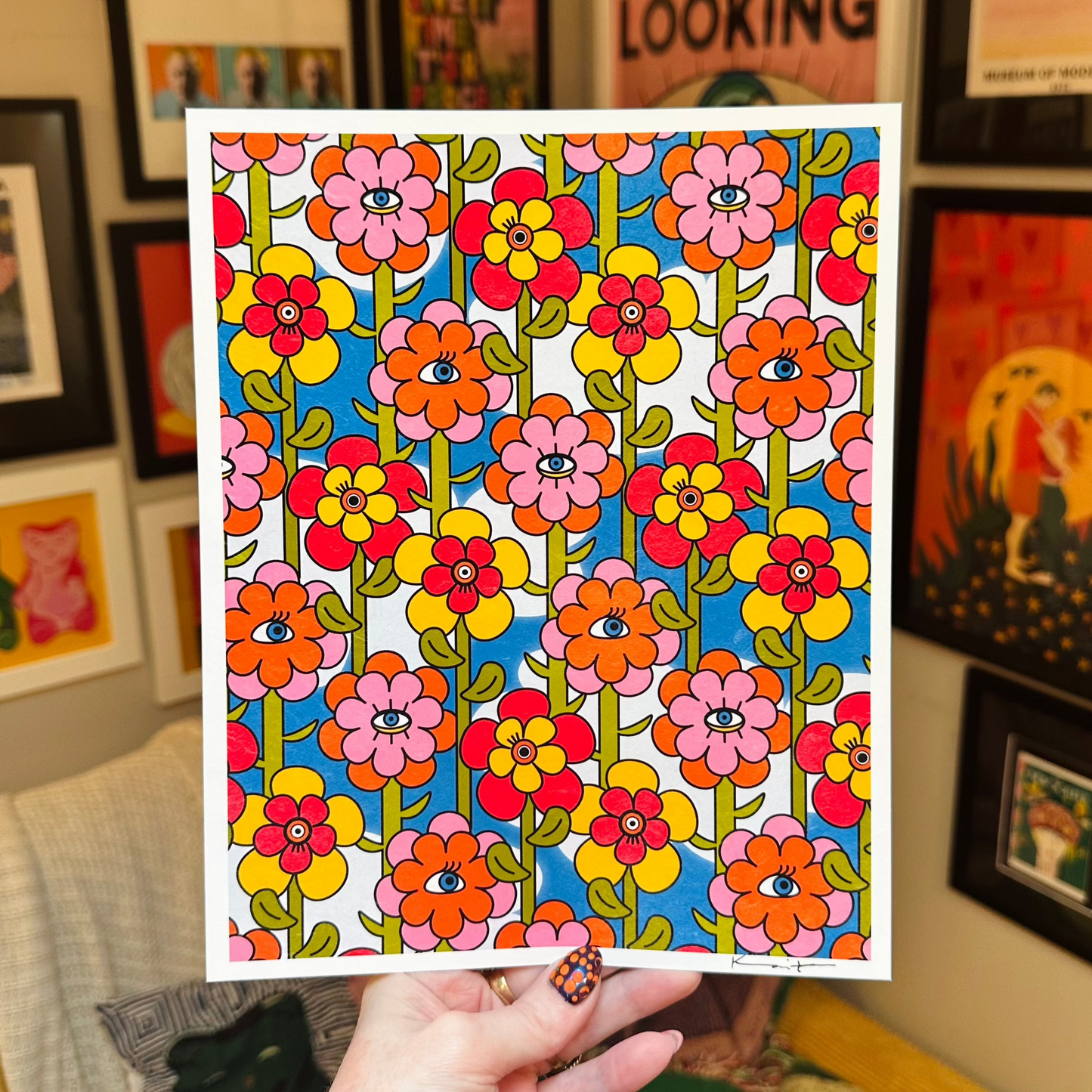 Nature's Watching - Art Print