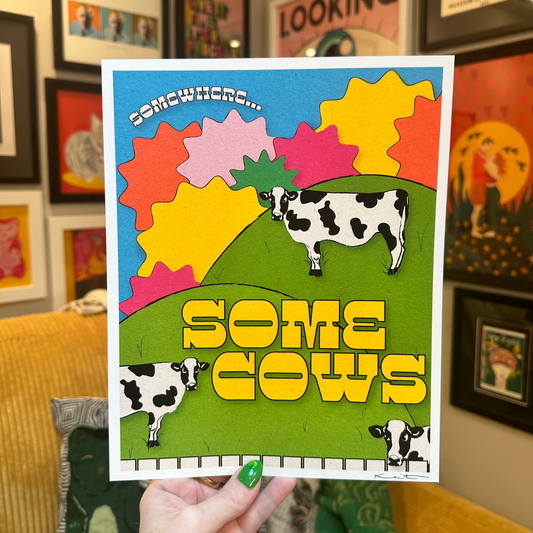 Cows - Art Print