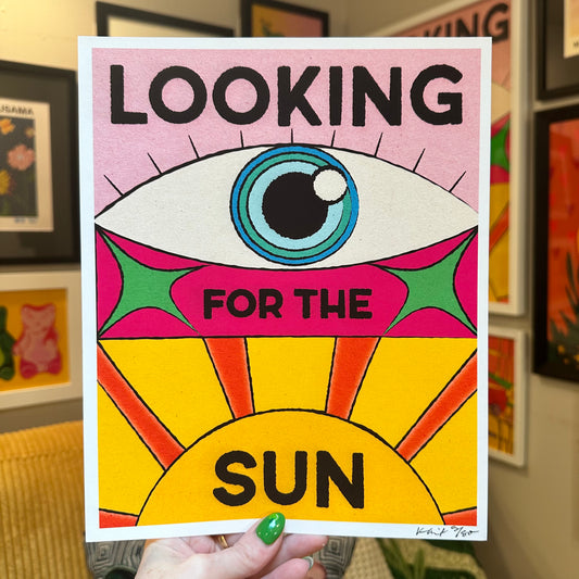 Looking for the Sun - Art Print