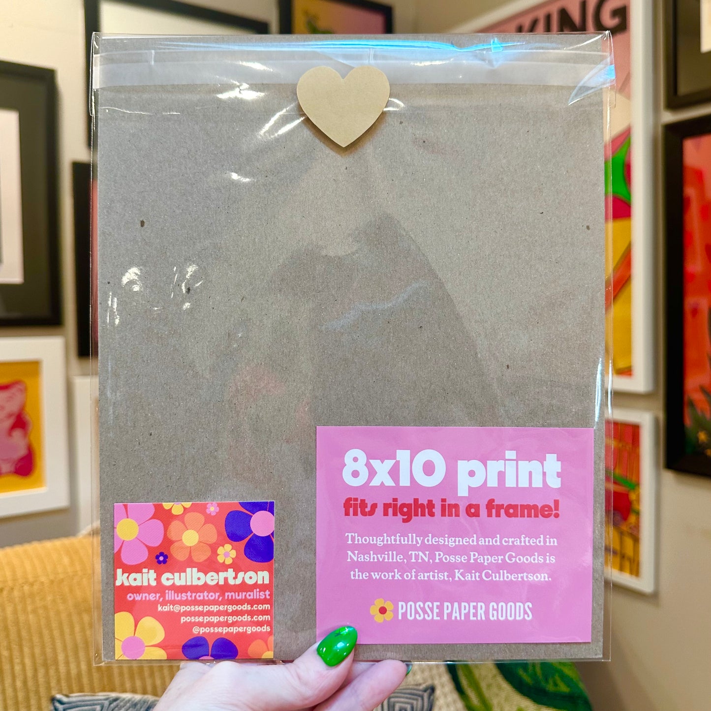 Standing On Business - Art Print