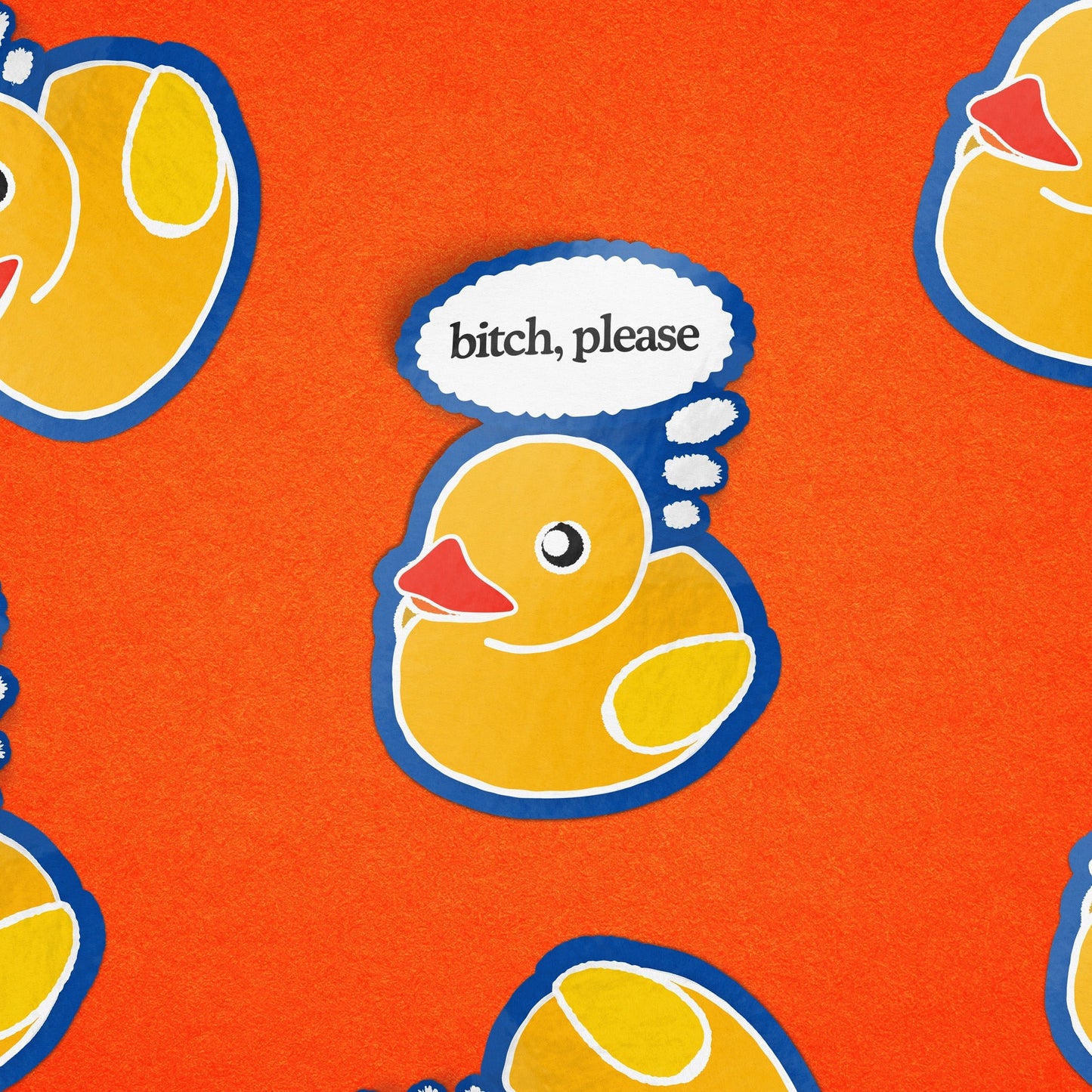 Bitch, Please Sticker Sticker by Posse Paper Goods