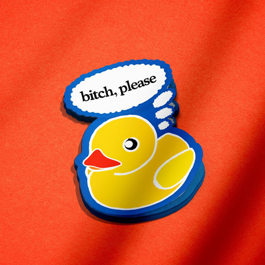 Bitch, Please Sticker Sticker by Posse Paper Goods