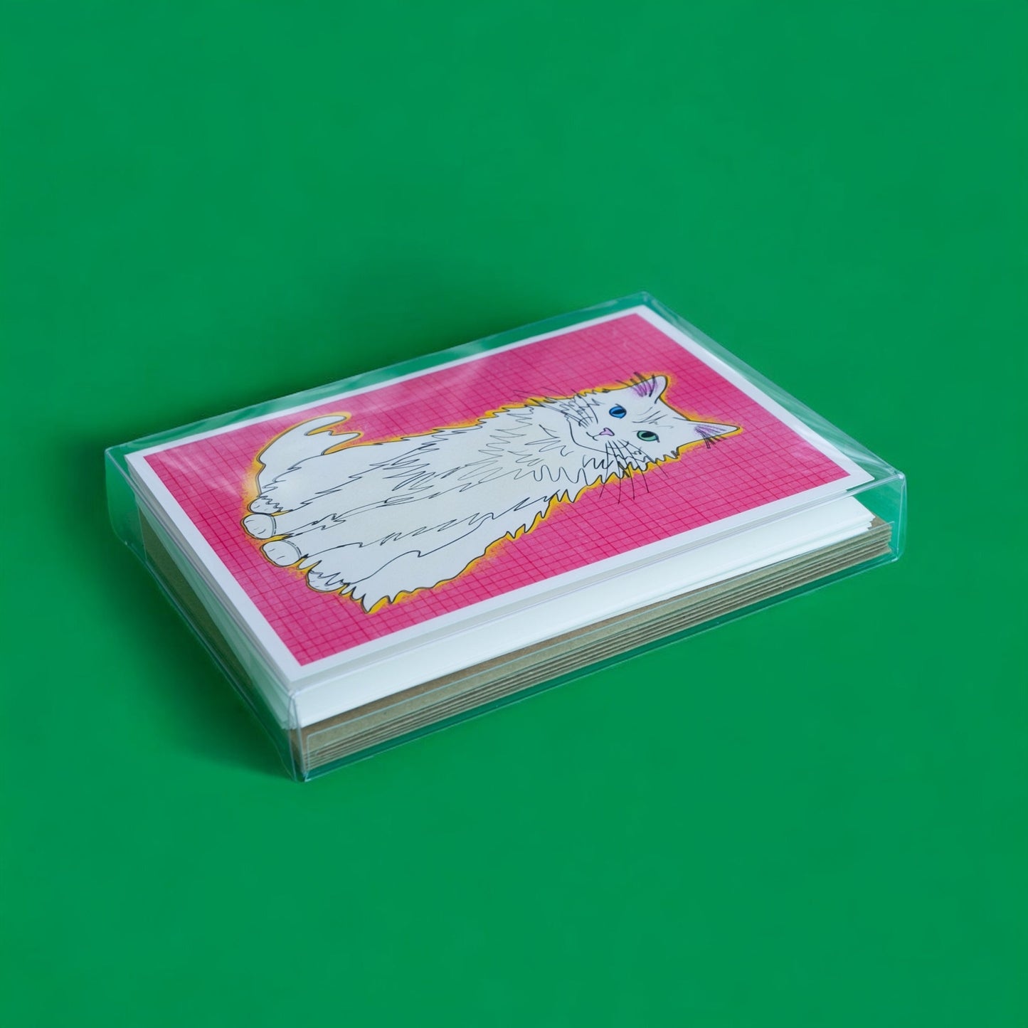 Cat Card Set | Greeting Cards (Set of 5) Cards by Posse Paper Goods