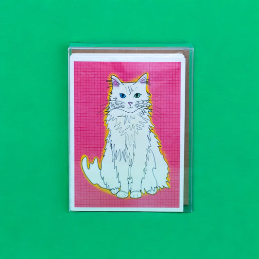 Cat Card Set | Greeting Cards (Set of 5) Cards by Posse Paper Goods