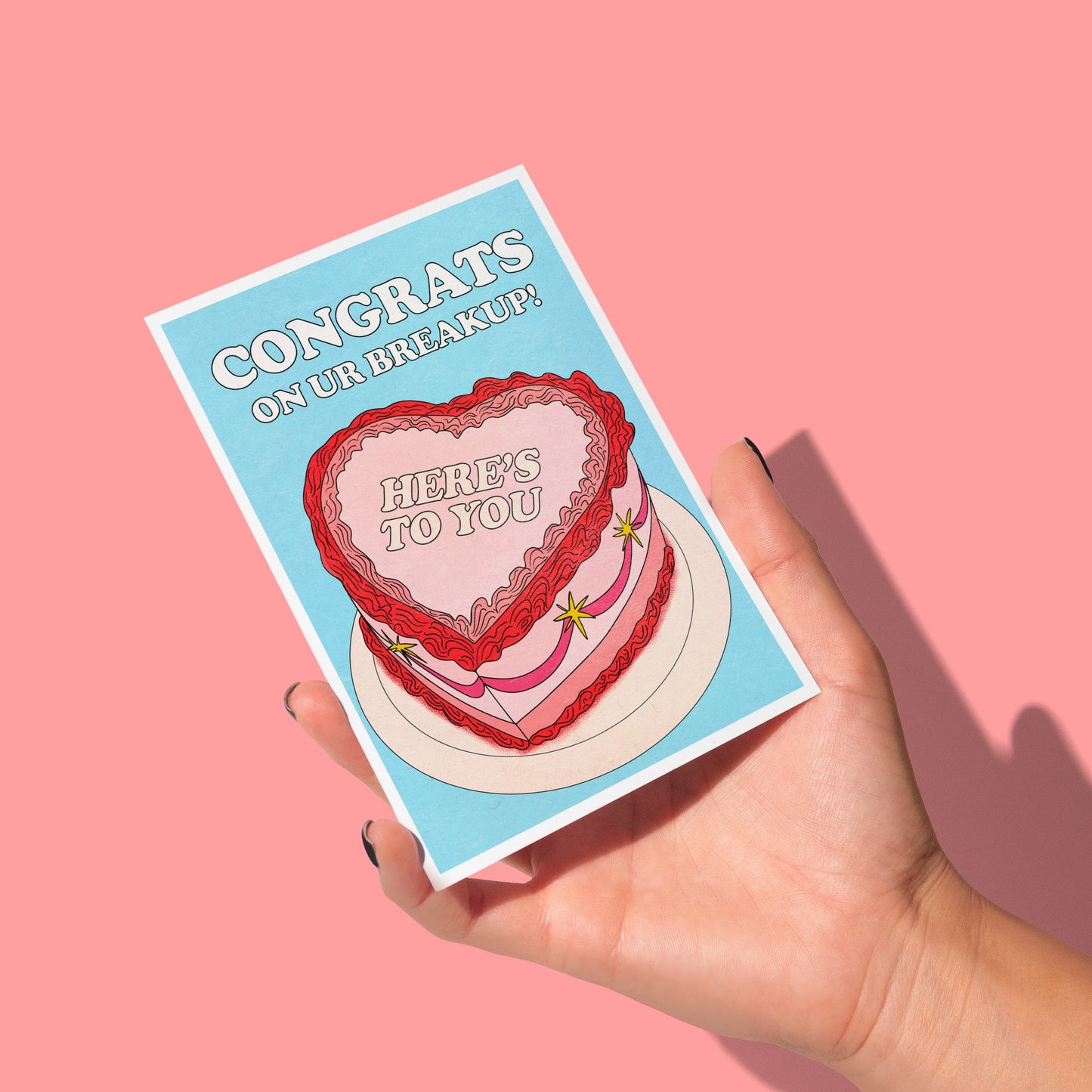 Congrats on Ur Breakup! | Greeting Card Cards by Posse Paper Goods