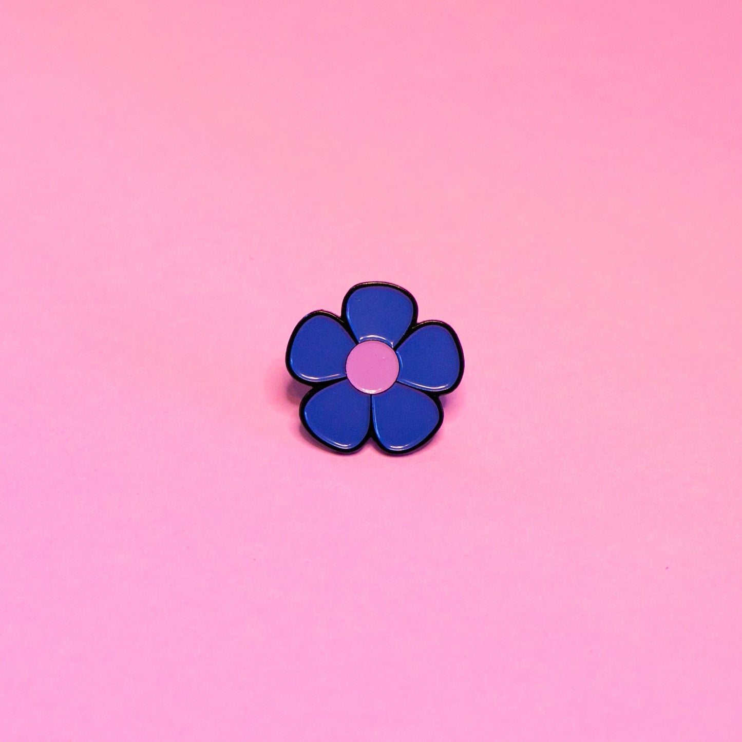 Flower Pin Enamel Pins by Posse Paper Goods