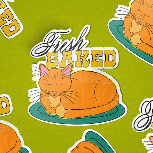 Fresh Baked Sticker (Pre - order) Sticker by Posse Paper Goods