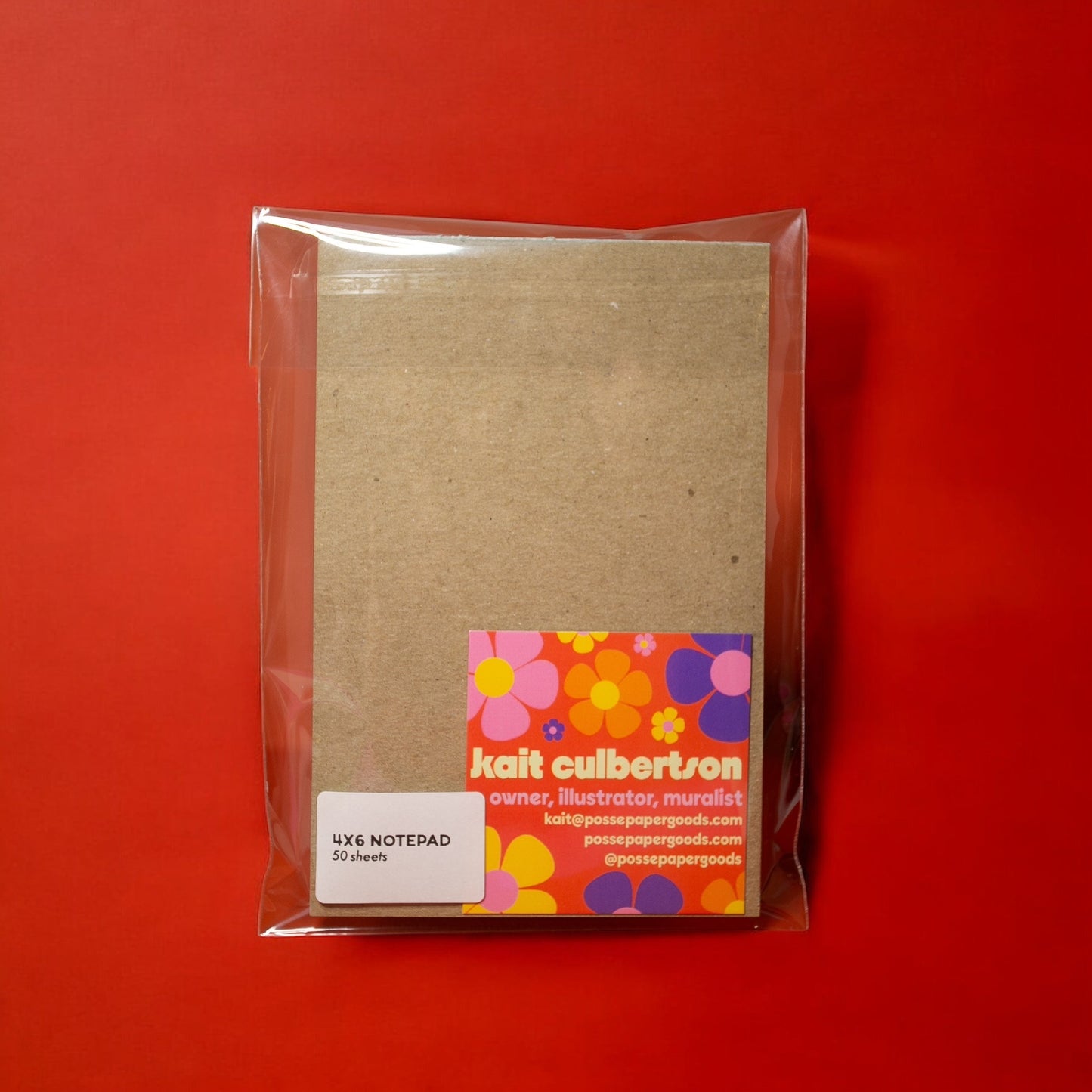 Important Stuff Notepad Journal by Posse Paper Goods