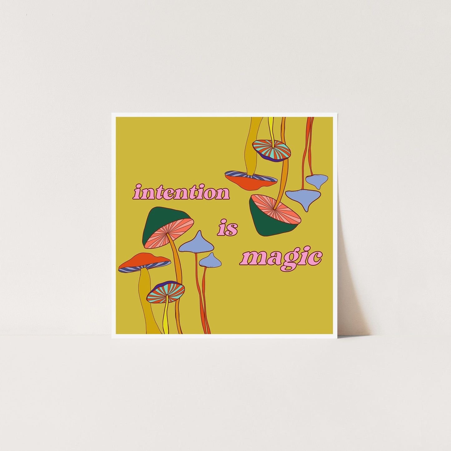 Intention is Magic - Art Print Art Print by Posse Paper Goods