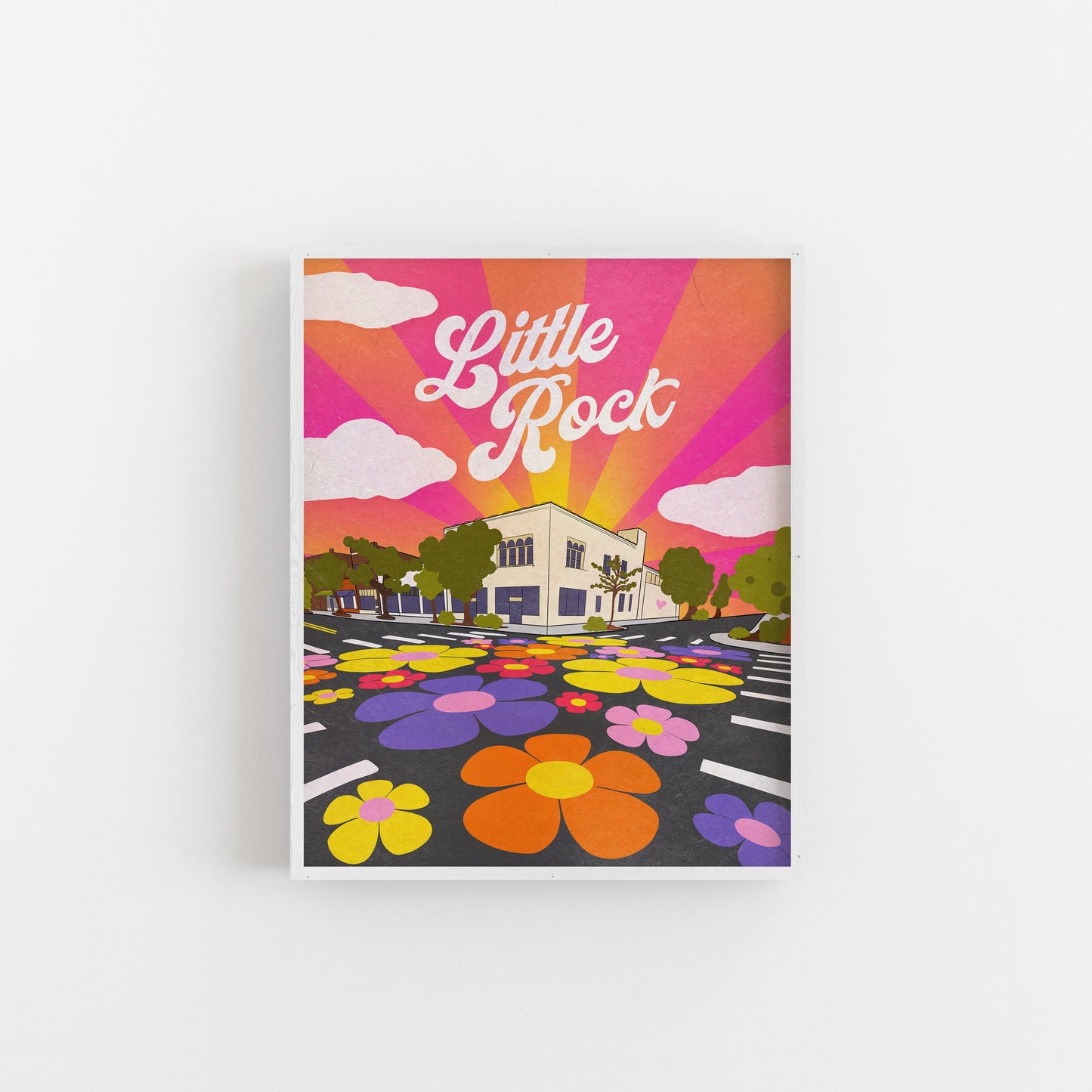 Little Rock - Limited Art Print (Arkansas) Art Print by Posse Paper Goods