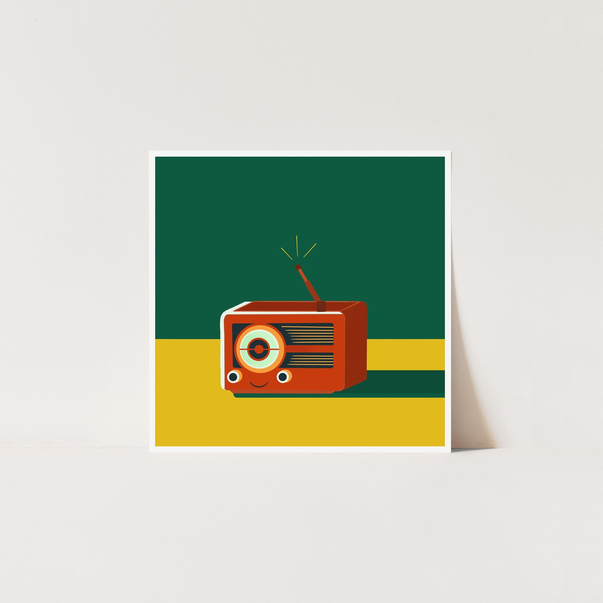 Radiofriend - Art Print Art Print by Posse Paper Goods