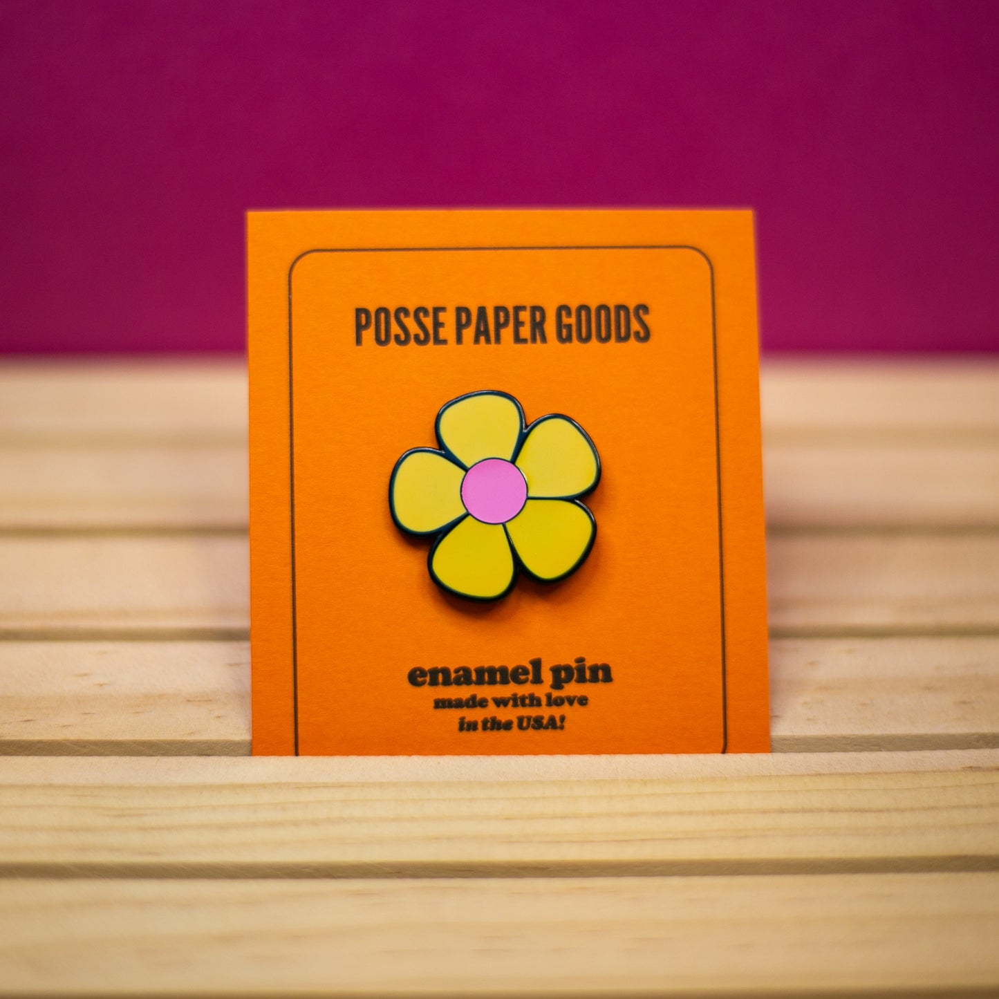 SoMa Superbloom Commemorative Enamel Pin Enamel Pins by Posse Paper Goods