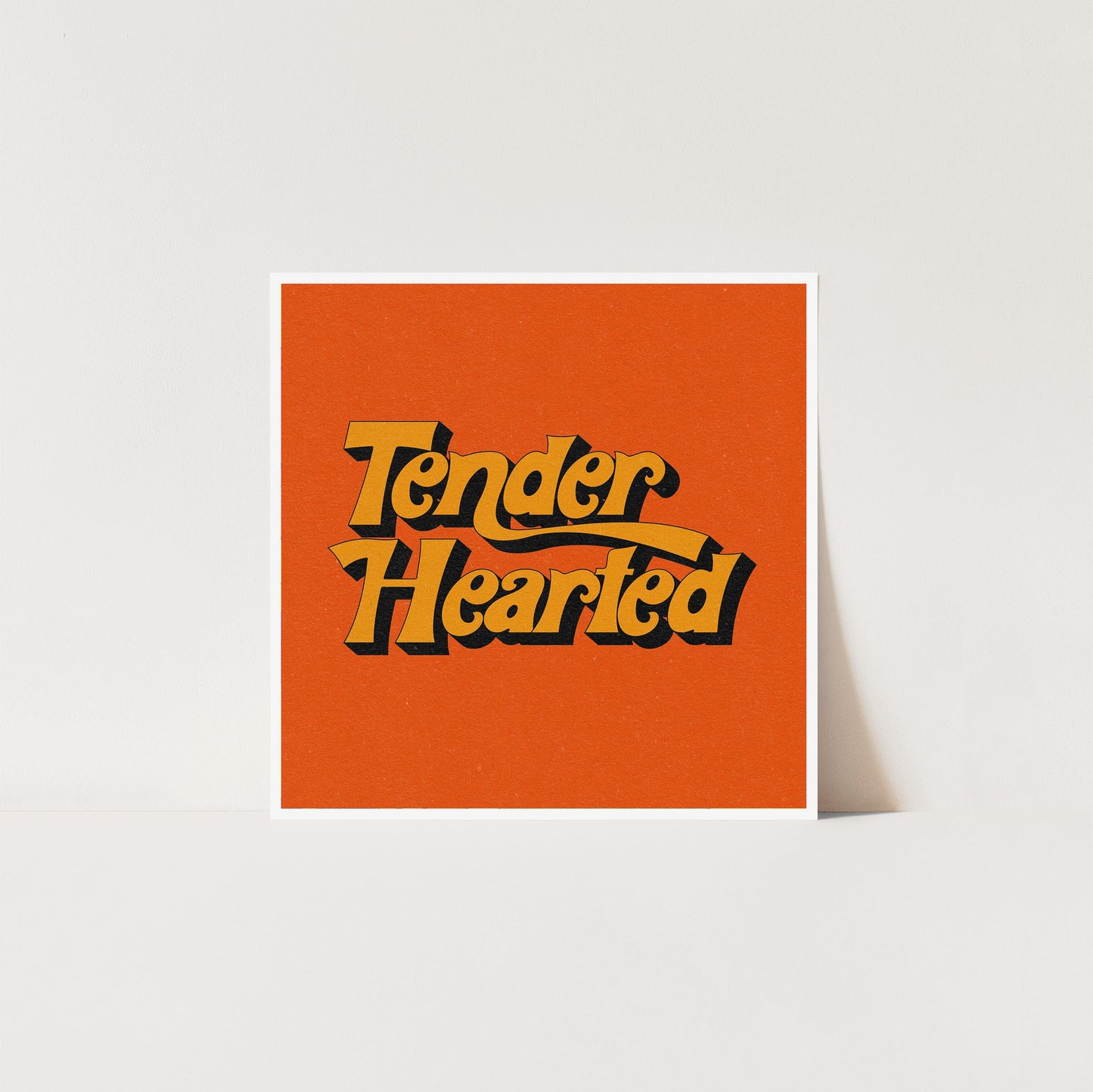 Tender Hearted - Art Print Art Print by Posse Paper Goods