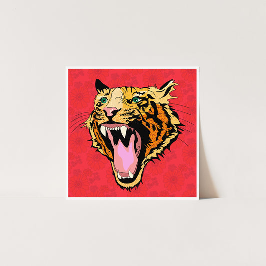 Year of the Tiger - Art Print Art Print by Posse Paper Goods