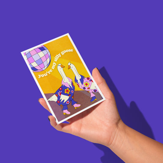 You're My Silly Goose | Just Because Greeting Card Cards by Posse Paper Goods