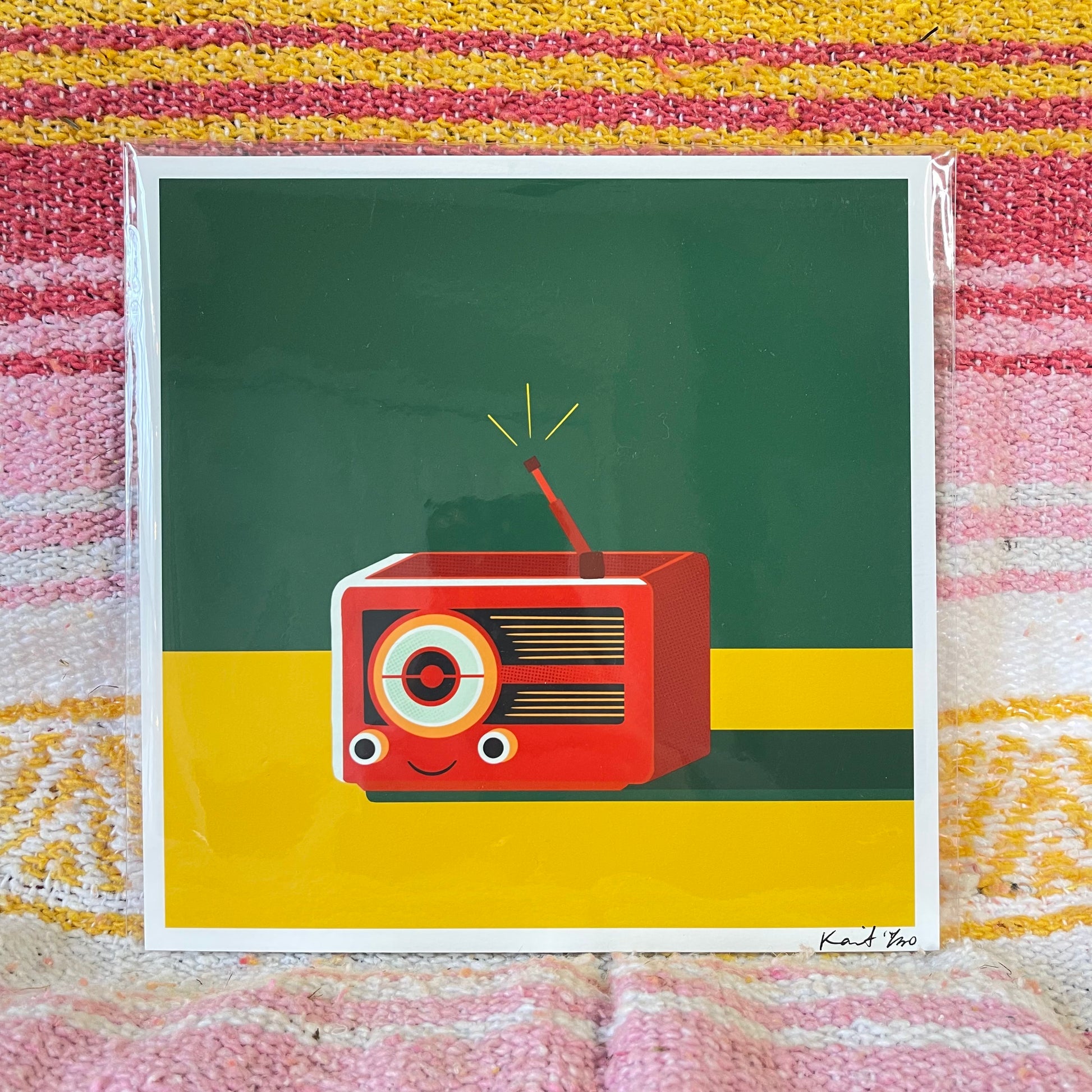 Radiofriend Art Print by Posse Paper Goods