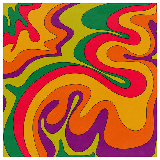 Swirly Art Print by Posse Paper Goods