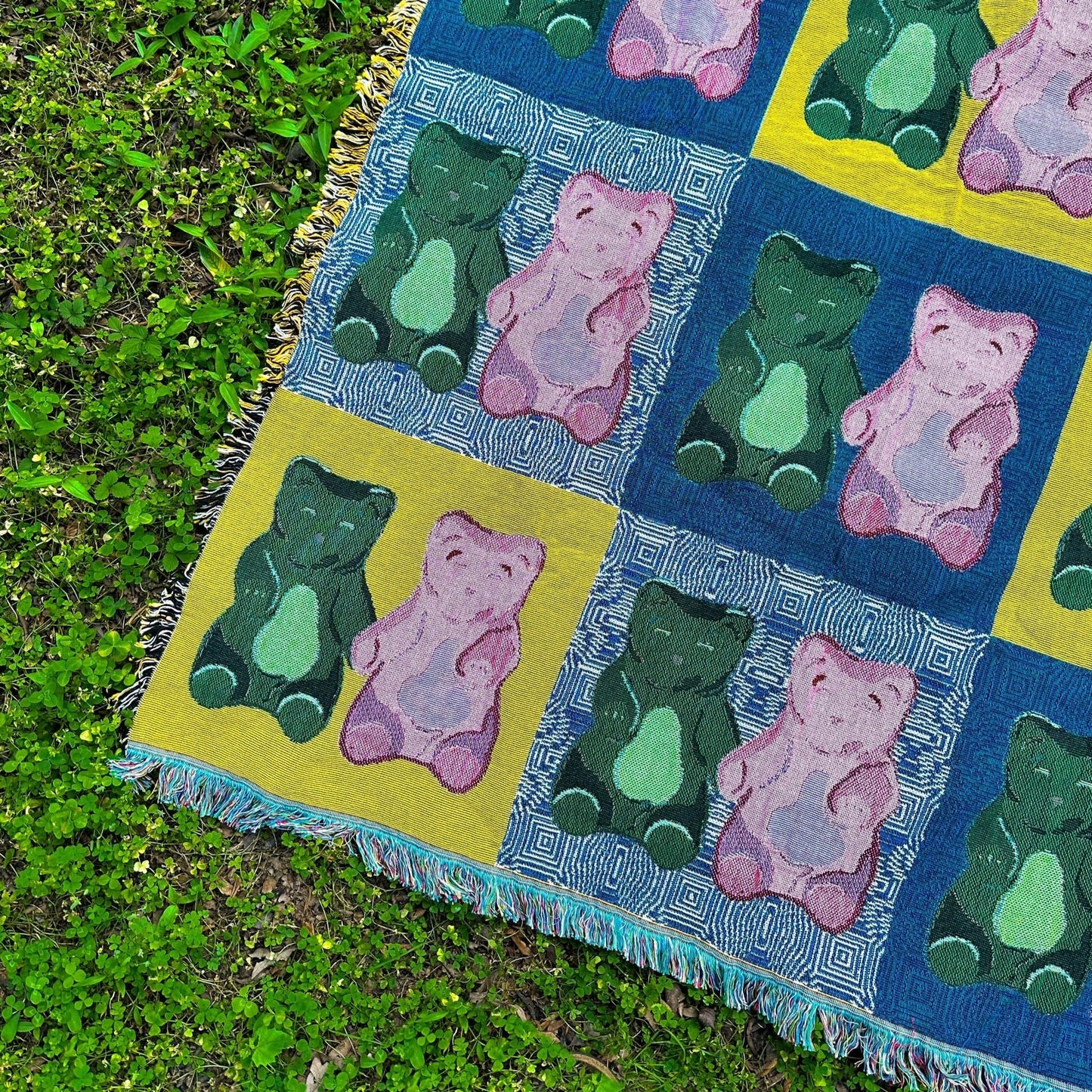 Gummy Love Festival Blanket Blanket by Posse Paper Goods