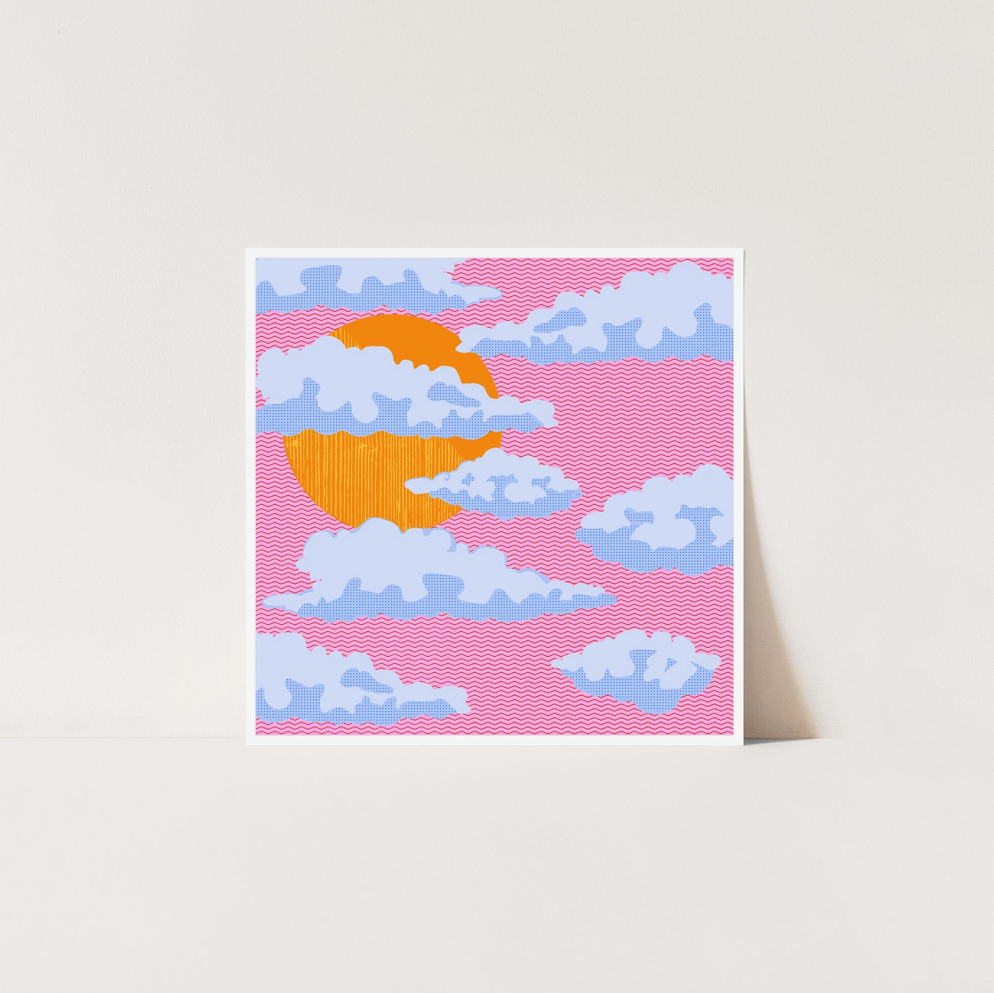 Mrs. Sky - Art Print Art Print by Posse Paper Goods