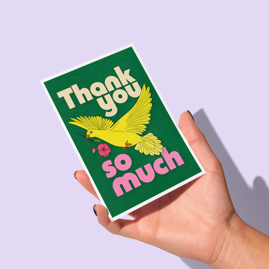 Thank You So Much | Greeting Card Cards by Posse Paper Goods