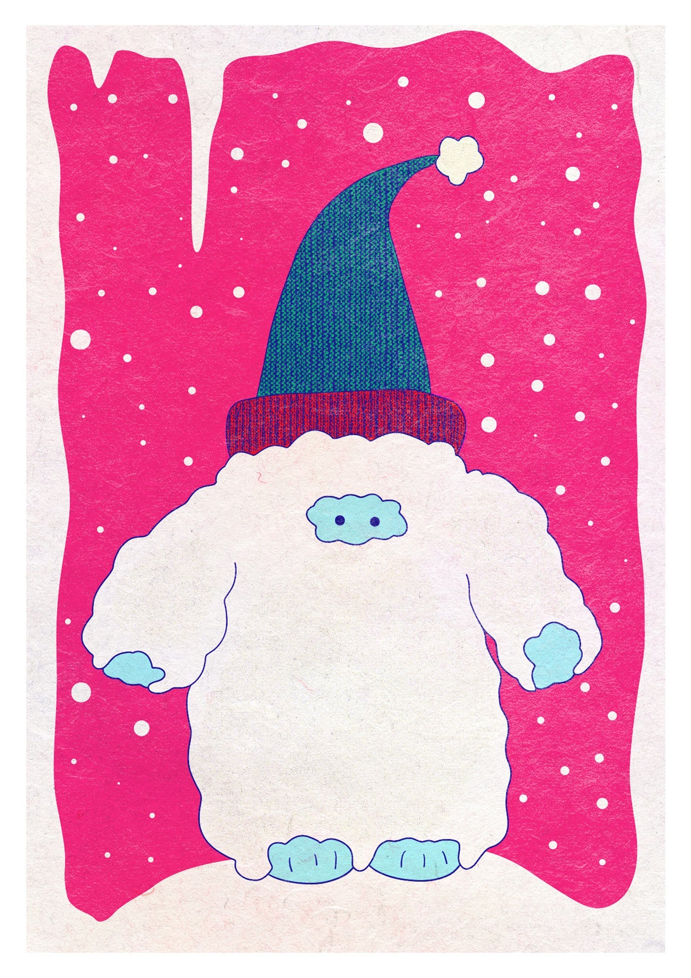 Yeti | Winter Greeting Card Cards by Posse Paper Goods