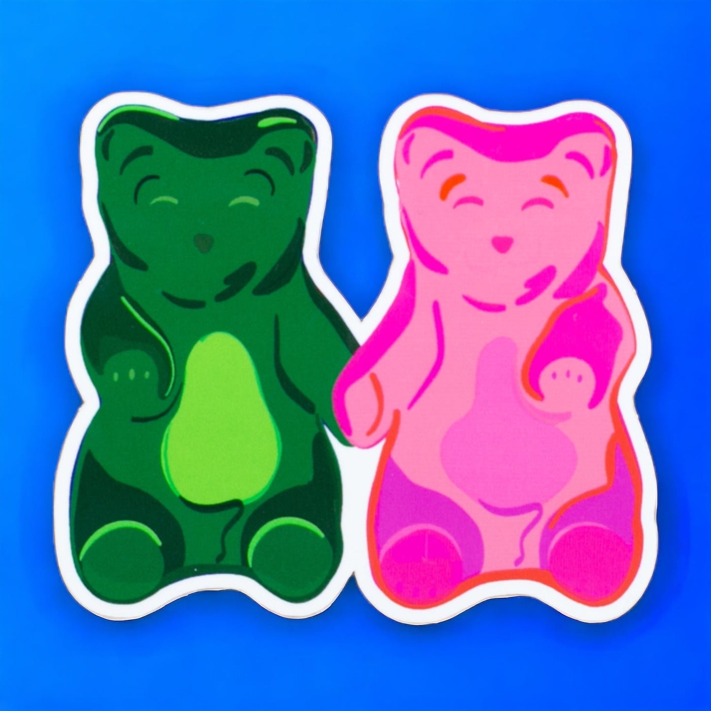 Gummy Bears Sticker Sticker by Posse Paper Goods