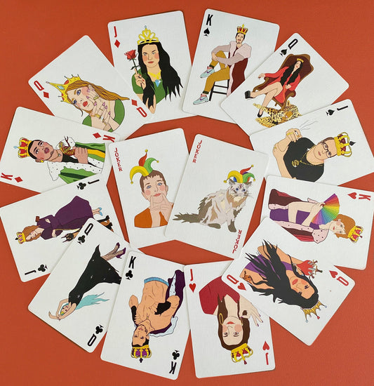 Photo of all face cards