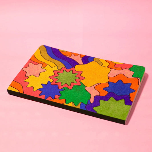 Rainbow Bloom Journal Journal by Posse Paper Goods